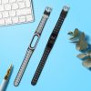 Set 2 curele kwmobile pentru Xiaomi Mi Band 4, Silicon, Negru/Gri, 58889.02