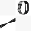 Set 2 curele kwmobile pentru Xiaomi Mi Band 4, Silicon, Negru/Gri, 58889.02