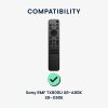 Husa telecomanda Kwmobile pentru Sony RMF TX800U/XR-A80K/XR-X90K, Alb, Silicon, 58336.02