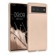 Husa Google Pixel 6, Silicon, Crem, 55783.66
