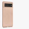 Husa Google Pixel 6, Silicon, Crem, 55783.66