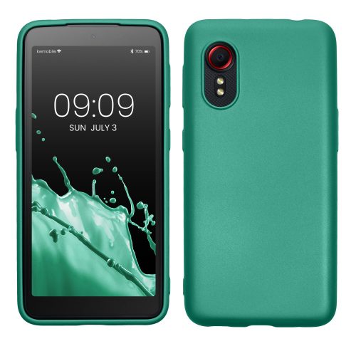 Husa Samsung Galaxy Xcover 5, Silicon, Verde, 57527.170