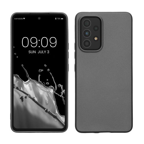 Husa Samsung Galaxy A53 5G, Silicon, Gri, 57958.232