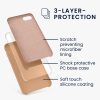 Husa Apple iPhone SE 3/iPhone 8/iPhone 7, Silicon, Maro, 40225.245