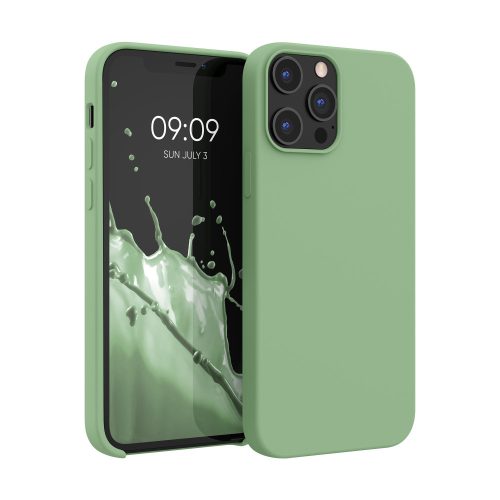 Husa Apple iPhone 12 Pro Max, Silicon, Verde, 52644.243