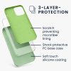 Husa Apple iPhone 12 Pro Max, Silicon, Verde, 52644.243