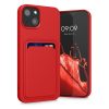 Husa Apple iPhone 13, Silicon, Rosu, 55955.09