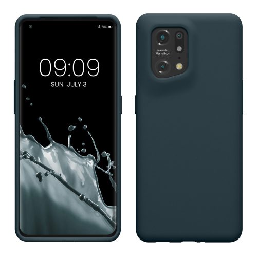 Husa OPPO Find X5 , Silicon, Albastru, 57629.202