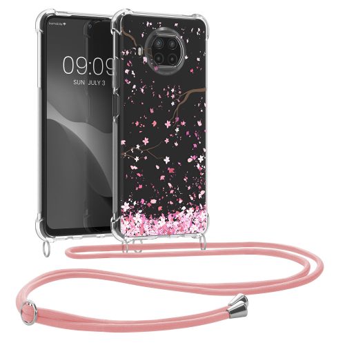 Bumper Xiaomi Mi 10T Lite, Silicon, Transparent/Roz, 56533.03