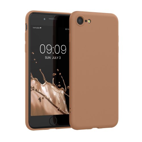 Husa Apple iPhone SE 3/iPhone 8/iPhone 7, Silicon, Maro, 49979.246