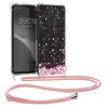 Bumper Xiaomi Redmi 9, Silicon, Transparent/Roz, 56532.02