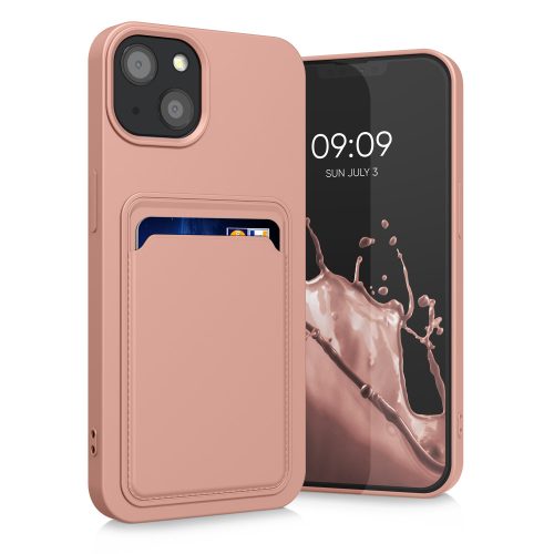 Husa Apple iPhone 13, Silicon, Roz, 55955.199