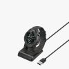 Docking stand kwmobile pentru Ticwatch Pro 3 Lite/Pro 3, Plastic, Negru, 59814.01