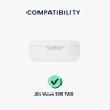 Husa kwmobile pentru JBL Wave 300 TWS, Silicon, Negru, 59786.01