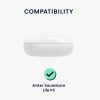 Husa kwmobile pentru Anker Soundcore Life P3, Silicon, Alb, 56190.02