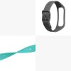 Set 2 curele kwmobile pentru Samsung Galaxy Fit 2, Silicon, Gri/Verde, 53962.13