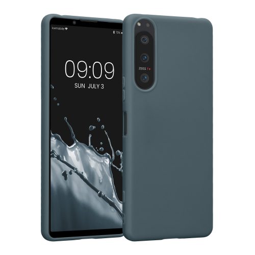 Husa Sony Xperia 5 IV, Silicon, Albastru, 59866.202