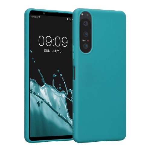 Husa Sony Xperia 5 IV, Silicon, Albastru, 59866.57