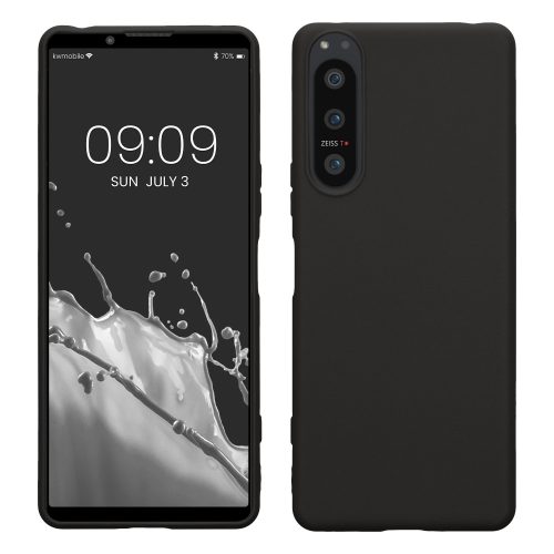 Husa Sony Xperia 5 IV, Silicon, Negru, 59866.01