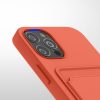 Husa Apple iPhone 12/iPhone 12 Pro, Silicon, Rosu, 55112.76
