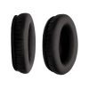 Set 2 Earpads kwmobile pentru Sennheiser HD660S /HD565/HD580, Piele ecologica, Negru, 59847.01