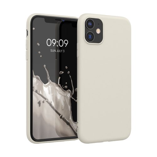 Husa Apple iPhone 11, Silicon, Alb, 49787.204