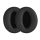 Set 2 Earpads kwmobile pentru Sennheiser HD400S/HD450SE/HD458BT, Piele ecologica, Negru, 59843.01