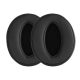 Set 2 Earpads kwmobile pentru Sennheiser HD400S/HD450SE/HD458BT, Piele ecologica, Negru, 59843.01