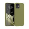 Husa Apple iPhone 12/iPhone 12 Pro, Silicon, Verde, 53938.243