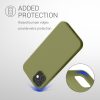 Husa Apple iPhone 12/iPhone 12 Pro, Silicon, Verde, 53938.243