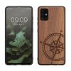 Husa Samsung Galaxy A51, Lemn, Maro, 51432.05