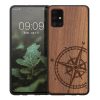 Husa Samsung Galaxy A51, Lemn, Maro, 51432.05