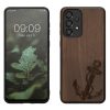 Husa Samsung Galaxy A33 5G, Lemn, Maro/Negru, 58316.05