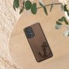 Husa Samsung Galaxy A33 5G, Lemn, Maro/Negru, 58316.05