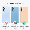 Husa Samsung Galaxy A33 5G, Lemn, Maro/Negru, 58316.05