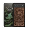 Husa Google Pixel 6a, Lemn, Maro, 59884.03