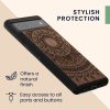 Husa Google Pixel 6a, Lemn, Maro, 59884.03