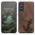 Husa Samsung Galaxy S21 FE, Lemn, Maro/Negru, 56172.04
