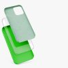 Husa Apple iPhone 12/iPhone 12 Pro, Silicon, Verde, 52641.44