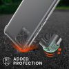 Bumper Realme 8 (2021)/8 Pro (2021), Silicon, Transparent/Mov, 57241.108
