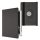 Book Cover kwmobile pentru Huawei MediaPad M2 10.1", Piele ecologica, Negru, 38475.73