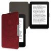 Husa kwmobile pentru Amazon Kindle Paperwhite 7, Piele ecologica, Rosu, 49747.22