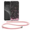 Bumper Vivo Y72 5G/Y52 5G, Silicon, Transparent/Roz, 59898.01