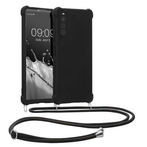 Bumper Sony Xperia 10 IV, Silicon, Negru, 59961.01