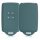 Husa Cheie Auto kwmobile pentru Renault/Dacia 4 Butoane - Keyless Go, Silicon, Verde, 48035.207