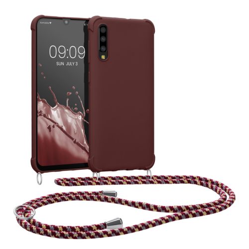 Husa cu jnur Samsung Galaxy A50, Violet, Silicon, 49962.187