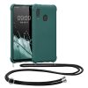 Husa cu jnur Samsung Galaxy A20e, Verde, Silicon, 49966.78