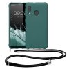 Husa cu jnur Samsung Galaxy A20e, Verde, Silicon, 49966.78