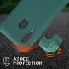 Husa cu jnur Samsung Galaxy A20e, Verde, Silicon, 49966.78