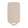 Husa Cheie Auto kwmobile pentru Renault/Dacia 4 Butoane - Keyless Go, Silicon, Crem, 48035.16